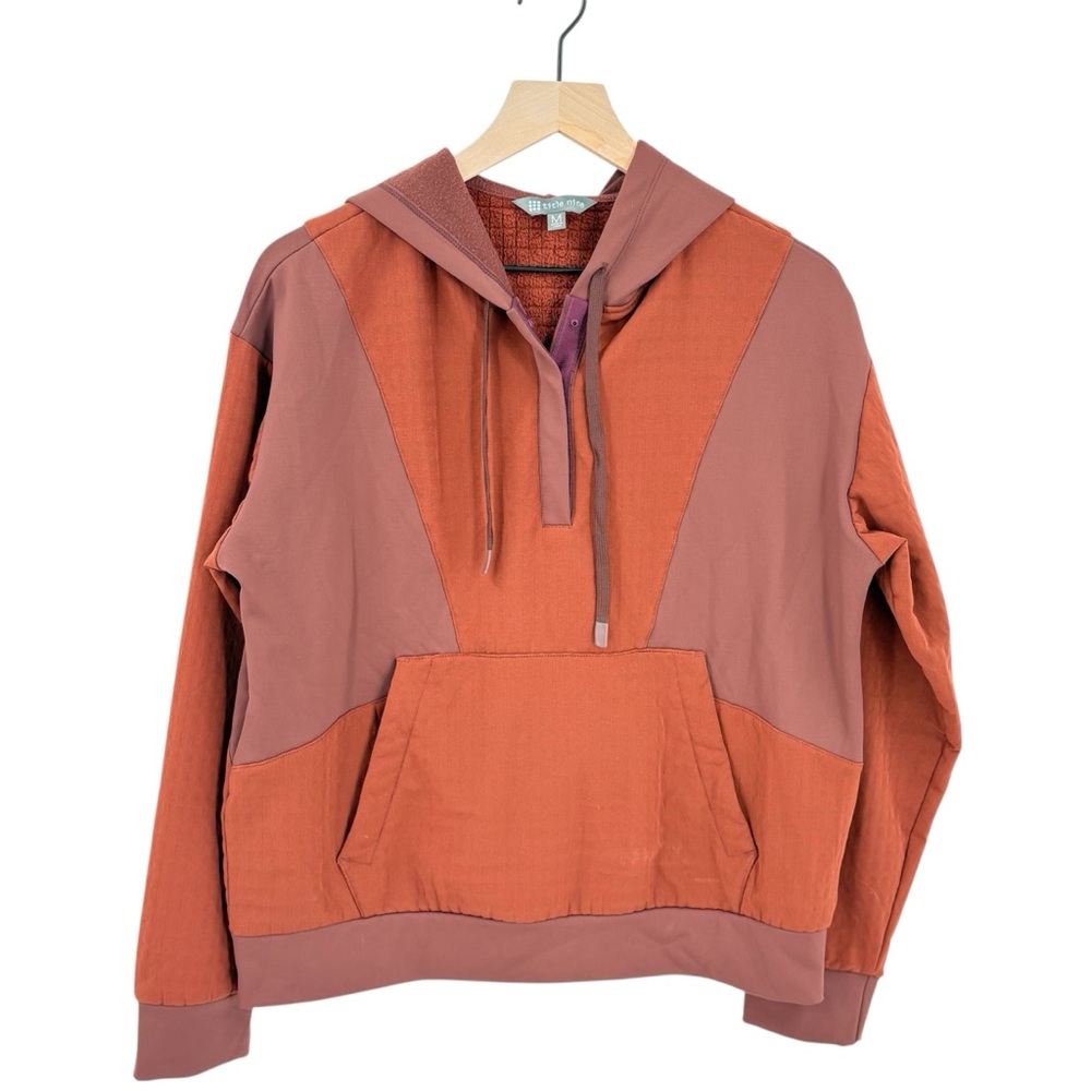 Title Nine Women's Rust and Mauve Hoodie